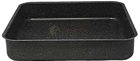 NAMAI - Teglia Forno Quadrata, 34CM x 34CM x 7CM H, Lasagnera Antiaderente, Alluminio Resistente, Adatta In Lavastoviglie, Made In Italy (34cm x34cm)