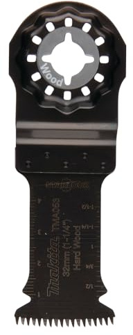 Makita B-64870 Starlock BiM Tauchsägeblatt 32 mm TMA053 wood, für Holz und Epoxid, für Multitool, Multifunktionswerkzeug, 1 Stück