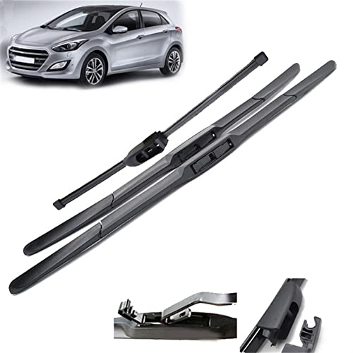 Scheibenwischer Vorne Und Hinten Wischerblätter Set Für Hyundai I30 GD Für Elantra GT 2012 2013 2014 2015 2016 2017 Windschutzscheibe 2614 13 Scheibenwischer