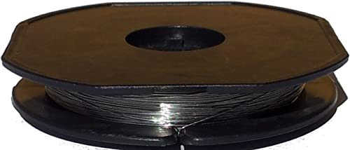 Generisch Ø 0,50mm Edelstahldraht AWG 24 Edelstahl VA 430 / V2a 304 / V4a 316L / V4a 317L (V4A / 316L, 65 Meter)