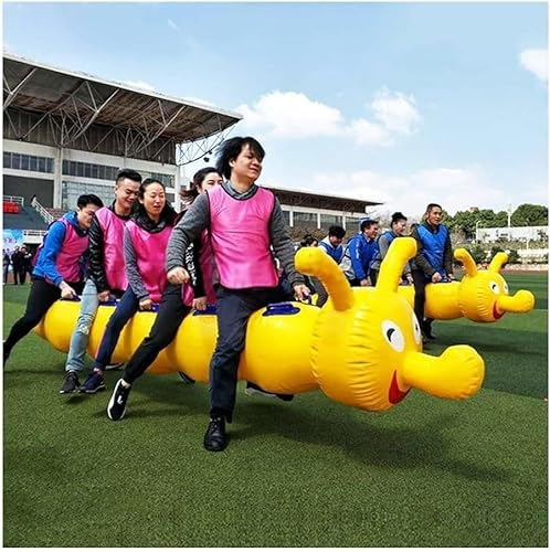 Outdoor-Teamwork-Spiele, Outdoor-Entwicklung, Rasenspiele, aufblasbares Drachenboot, Gruppen-Kollaborationsspielausrüstung (Größe: 5 Sitze)