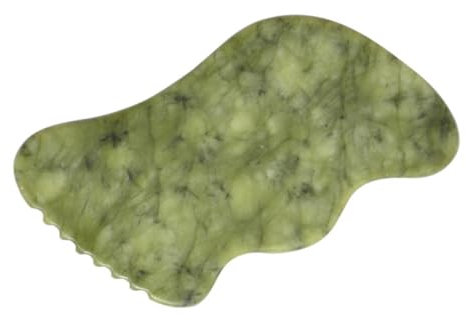 Beaupretty 2stücke Jade Scraping Plate Massagetool Für Körper Und Gesicht Linderung Von Verspannungen Und Muskelbeschwerden Handlich Und Tragbar Für Rücken Nacken Beine Und Füße