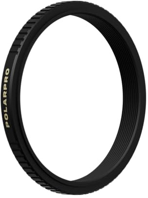 PolarPro - Fuji X100 Serie Filteradapter - Schwarz - Kompatibel mit Fuji X100VI, X100V, X100, X100S, X70-49mm