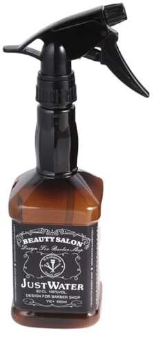 Veemoon Pulvérisateur D'eau Manuel 650 Ml En Plastique Marron Pour Coiffure Usage Professionnel Et Jardinage Pulvérisateur à Pression Buse Fine
