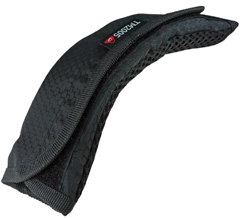 Babies1st Premium Schulterpolster für Rucksack und Tasche, außen atmungsaktiv, innen rutschfest um Verrutschen zu minimieren, 22 x 6 cm, für 5-6 cm breite Schulterriemen, 13,5 cm Umfang, 1 Stück