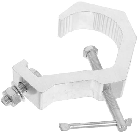 HONITANO Stage Light Hook Aluminum Alloy Clamp Load Bearing Heavy Duty Bar Spotlight Mount for Moving Head Lights and Stage Lighting Accessories Suitable for Clubs and Theaters