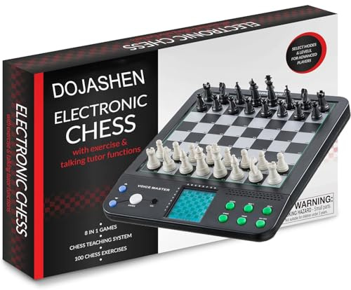 Electronic Chess Set Intelligente,und LED Sensorbeleuchtung der ideale Partner für Schachtraining und Unterhaltung geeignet für Anfänger bis Fortgeschrittene