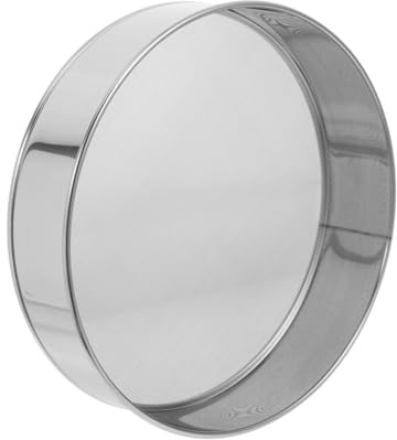 JOINPAYA de Suelo de Jardín Acero Inoxidable Doble Marco Malla Tamizado de Compost y Rocas Herramienta Manual Resistente