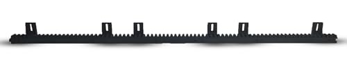 DOJA Barcelona Cremallera Nylon Puerta Corredera - 1 Metro - Resistente, Guía Dentada para Portón Automatizado, Fácil Instalación, Guia Riel Garaje, Cremallera de Nylon para Puertas Correderas