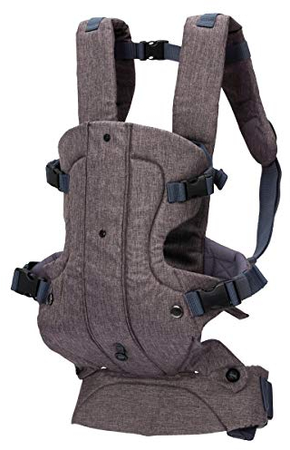 Fillikid Bauchtrage - Babytrage Carrier Walk melange grau