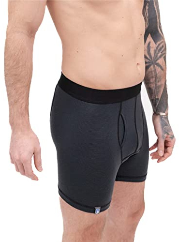 ALPIN LOACKER Merinowolle Boxershorts Herren I Sport Unterhose I Wanderunterhose I schnelltrocknende und atmungsaktive Merino Unterwäsche