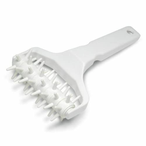 Plastic Pizza Pie Pastry Dough Hole Puncher Rolling Pin Docker Pitter Baking Tool DIY