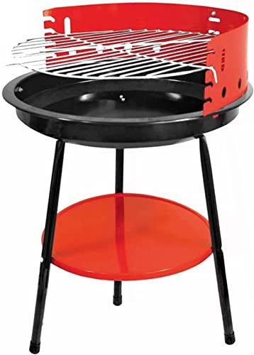 Parrilla de Gas, parrilla de carbón, parrilla de barbacoa portátil, estufa de barbacoa redonda, hogar, Camping al aire libre, Picnic, barbacoa, horno, herramien