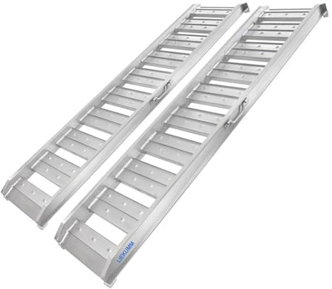 LIEKUMM 2 rampe di carico, 182 x 34 cm, 1000 kg per coppia, rampa di carico, per moto, ATV, quad, autovetture