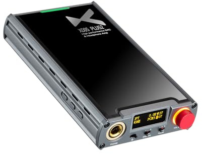 xDuoo XD05 PLUS2 Tragbarer DAC Kopfhörerverstärker - 1200mw Ausgangsleistung Bluetooth 5.1 USB-Unterstützung UAC1.0/2.0 PCM384KHZ/DSD256/MQA mit EQ-Anpassung