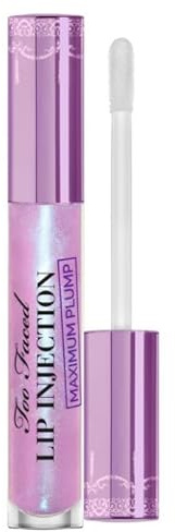TOO FACED Cosmetics Original Lippenstift, Lipgloss, extra starker Instant & langer Term Lip Plump, vegan, von B (BLUEBERRY BUZZ, 4 g (1 Packung)