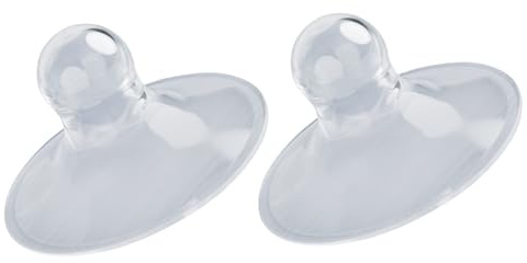 MACQIU 2 de Mamelon Ventouse avec Boîte de rangement, Correcteur de mamelons, Jouet sexuel transparent Ventouse De Mamelon pour femmes couples (L)