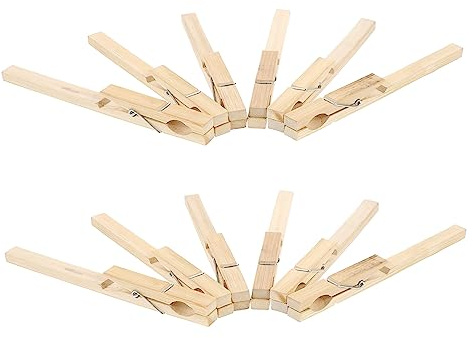 Cabilock 10stücke Teiliges Bambus Reagenzglas Klammern Stabile Labor Testrohr Halter Für Chemie-experimente Langlebig Leichter Griff Für Sichere Handhabung Für Laborröhrchen Aufhängung Und