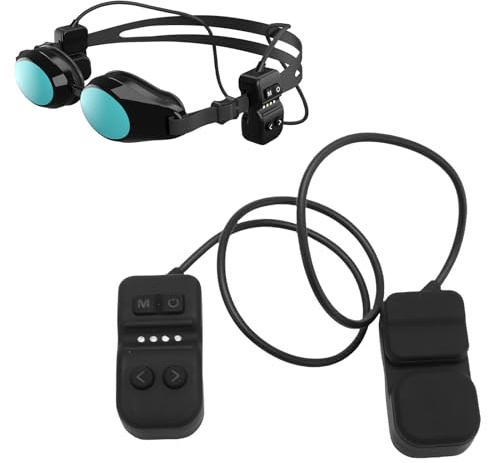 Denash Cuffie per Nuoto con Conduzione Ossea IP68, Lettore MP3 da 8 GB e Bluetooth 5.0, Orecchiette da 8H a Prova di Acqua Inclusi per Piscina, Acqua Aperta