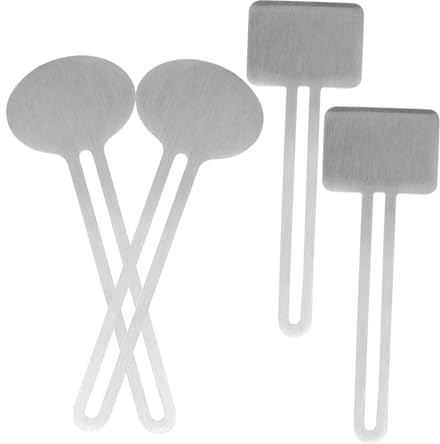 Mikinona 4 Stück Edelstahl Tubenquetscher Metall Tube Presser für Zahnpasta Handcreme und Kosmetik Effizientes Auspressen ohne Verschwendung Robust und Langlebig