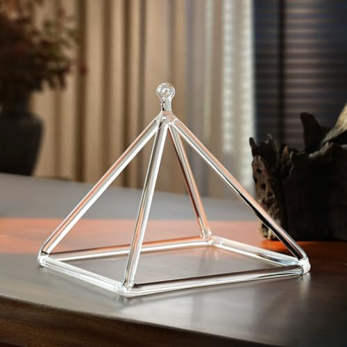 9 Inch Crystal Singing Bowl Quartz Crystal Sound Pyramid