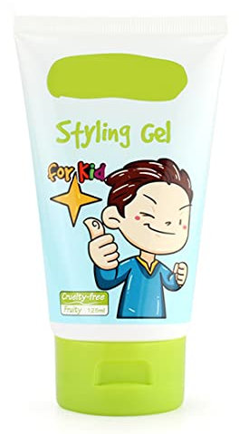 Kids Hair Gel,Styling Gel for Kids All Natural Baby Hair Gel Medium-Strong Hold | Alcohol-Free |Fruit fragrance| 4.4oz.