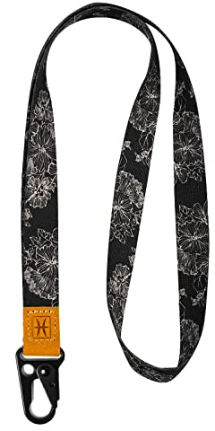 HEZEN Coole Lanyard für Schlüssel, Neck Strap Schlüsselanhänger Halter für Frauen Männer, Lanyards für Schlüssel Geldbörse und ID Abzeichen,