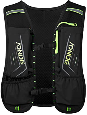 Hydration Pack Backpack 5L Running Hydration Vest Cycling Water Rucksack Trail Marathon Race Ultra Light Only 120g