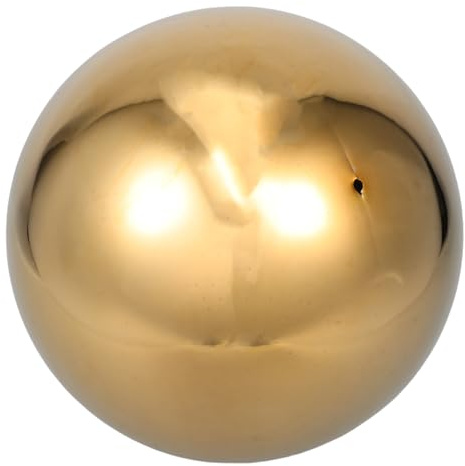 Toddmomy Reflective Garden Sphere Polished Hollow Decor for Outdoor Spaces Lightweight and Seamless Design for Decoration Finish