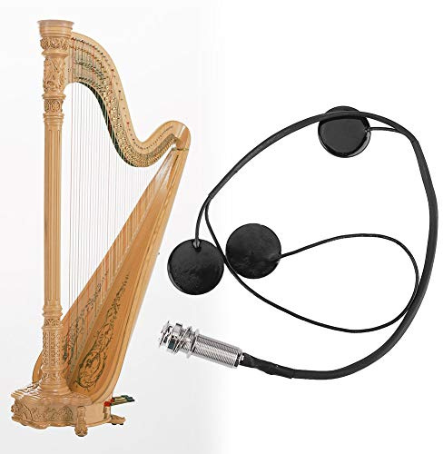Harfen-Tonabnehmer, Tragbarer Klarton-Harfen-Tonabnehmer, Gitarren-Tonabnehmer, Violin-Tonabnehmer, Musikinstrumentenzubehör für Harfe, Ukulele, Violine, Cello, Kalimba