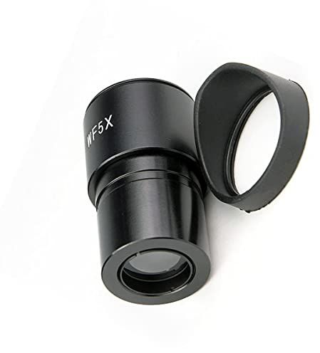 Microscopio Oculari for microscopio Dimensioni di montaggio 30 mm 30,5 mm WF5X Oculare a campo largo 20 mm con oculari for parti di microscopi stereo(30.5mm)