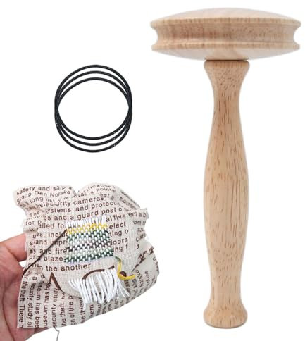 Sockenstopfwerkzeug, Stopfpilz Mit Spannring, Stopfpilz, Hölzerne Webwerkzeuge, Fäden Nähwerkzeug Stopfei Handarbeit Bastelbedarf Zum Nähen Von Socken, Kleidung, Pullover Mutter Geschenk