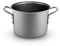 Eva Trio | Grey Line kastrull 2,5 l 16 cm keramisk slip-Let® non-stick beläggning | perfekt för matlagning av pasta och grönsaker samt beredning av soppor | Grå