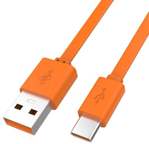 Cable de carga USB tipo C compatible con JBL Charge 4, Charge 5, Charge 6, Flip 5, Flip 6, Flip 7, Pulse 4, Pulse 5, Clip 4, Clip 5, JR POP, GO 4, Xtreme 3, Xtreme 4, Xtreme 4, Altavoz, Endurance Peak