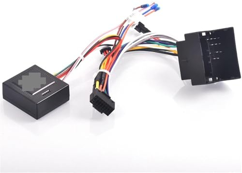cablaggio dell'autoradio Adattatore for cablaggio stereo autoradio Android 16 pin, for VW, for Golf MK5 MK6 V VI, for Polo, for Passat, for TIGUAN, for Touran(With Canbus)