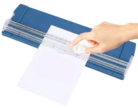 Taglierina per carta da ufficio, taglierina di precisione, taglierina per guillotina, taglierina per foto, taglierina per progetti di scrapbooking, per fai da te a scuola