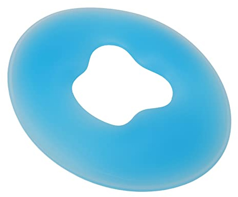 Cryfokt Coussin de Massage Confortable en Silicone pour le Visage, Coussin Relaxant pour Salon de beauté, de Soins de la Peau Sûr et Non Marquant pour Utilisation en Spa, Bleu