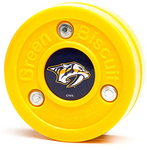 Green Biscuit Original NHL Team Pucks (Nashville Predators)