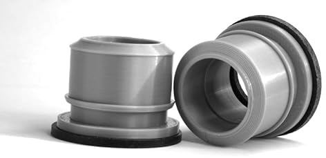 Lazy spa Compatible Water Pipe Fitting B/C x2 Connector + Seals fits All AirJet Models