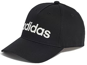 adidas Unisex adulto DAILY CAP, Black / White / White, XS