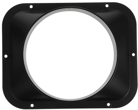 Gadpiparty Duct Connector Quadratischer Flansch Abs Mit Rückstauklappe Robuste Verbindung Für Lüftungssysteme Innendurchmesser Für Industrieanwendungen Und Reparaturen