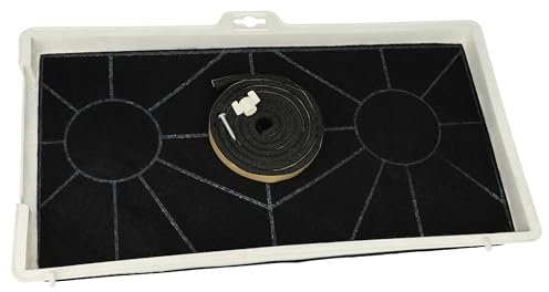 vhbw Filtre à charbon actif compatible avec Siemens LB55564CH/04, LB55564CH/03, LB55564CH/02, LB55564CH/01, LB55564/07, LB55564/06 hotte aspirante