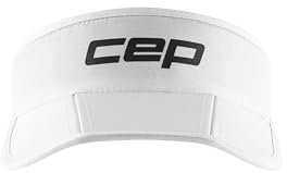 CEP Run Visor Unisex – Leichte Visor Cap & Running Cap für Sport, Laufen & Freizeit – Atmungsaktives Sonnenvisier für Herren & Damen, faltbar, verstellbar & schnelltrocknend