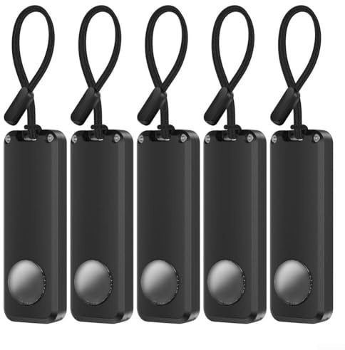 UTTASU 10 Jahres Wasserdichter Batteriegehäuse Für AirTag Mit AA-Batterien, IPX7 Schutz, Kompakt Und Langlebig, Passend Für Outdoor & Reisen(5pcs)