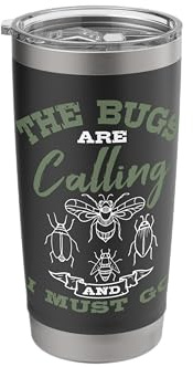 Exterminator Pest Control Eradicator Terminator Practitioner Stainless Steel Insulated Tumbler