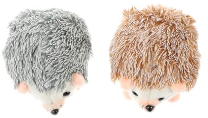 Healeved 2 Stück Igel Nadelkissen aus Polyester Kleines und Kompaktes Nähnadelhalter für Nähen und Quilten Modisch und Niedlich Nähzubehör