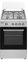 Corberó - Cocina de Gas Butano | CCSF45020BX | 4 Fuegos | 43L | Seguridad FFD | Tapa de Cristal y Acero Inoxidable | Kit de Conversión a Gas Natural | Versátil Asar y Hornear | Inox