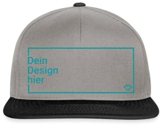 Cap personalisiert – Snapback Cap mit Bild, Text oder Logo gestalten | Personalisierte Snapback Cap bedrucken lassen – gestalte deine Cap mit Bild, Text oder Logo.
