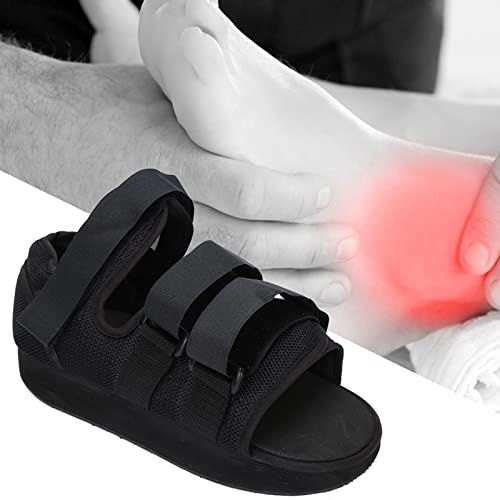 Chaussure Post-opératoire, Chaussure de Marche Médicale Réglable Chaussure Post-opératoire Chaussures Moulées au Pied Fracture du Pied Chaussure de Marche Médicale Chirurgicale Réglable(S)