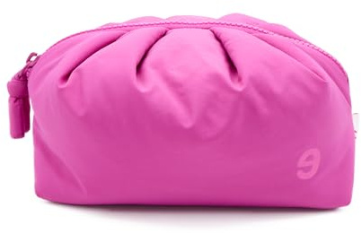 Ponette - Neceser Mujer, Bolsa de Aseo y Viaje, Neceser de Maquillaje y Playa 21,5x10,5x11 cm - Marca Española - Fresa